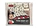Jay Franco Kids Sheet Set with Fitted, Flat Sheets & Pillow Cover - Ultra-Soft Bedding with Pillowcase for Room Decor, White - Mickey Mouse, 3 Piece Twin