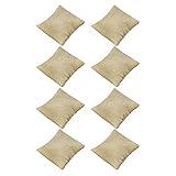BCP Pack of 8 pcs Small Linen Bracelet Watch Pillow Jewelry Displays 3.5