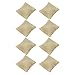 BCP Pack of 8 pcs Small Linen Bracelet Watch Pillow Jewelry Displays 3.5"x3"