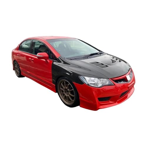 Capó de fibra de carbono Honda Civic 8TH FD2 para concentraciones 3