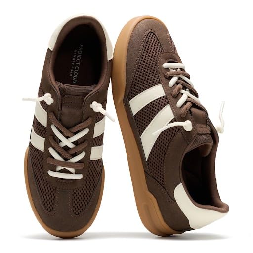 Image of Genuine Leather Slip On Sneakers for Women with Leather Memory Foam Insole | Memory Foam Insole Lightweight Shoes for Women - Womens Fashion Sneakers - Comfortable Women Footwear Everyday Essentials