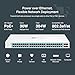 TP-Link Festa FS352GP 52 Port Gigabit Smart Managed PoE Switch 48 PoE+ Port @384W, 4 x SFP Slots Self-Organizing Network Free Cloud Static Routing, Vlan, ACL, LAG Does not Work with Omada