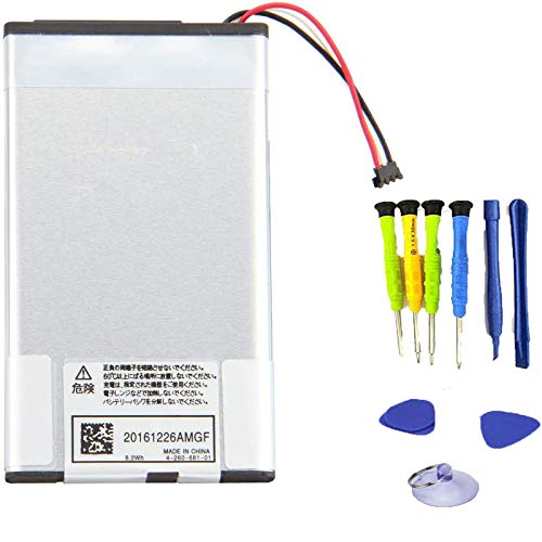 SUNNEAR 3.7V 2210mAh Battery Replacement for Sony SP65M Playstation PS Vita PCH-1001 PCH-1101 1003 1103 Battery with Tools Kit #5