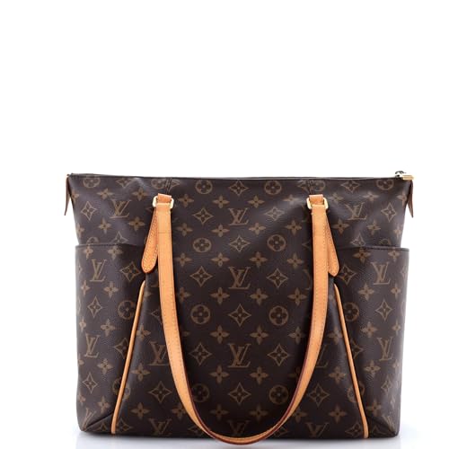 Pre-Loved Totally Handbag Monogram Canvas MM, Brown3