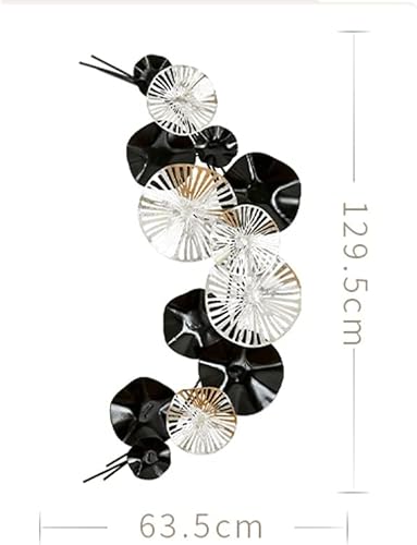 Miniatura 2 de HegZA Wall Decor French wrought iron wall decoration pendant living room background wall decoration wall hanging studio three-dimensional wall