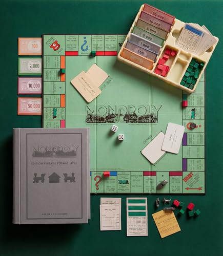 Jeu d'enquête Megableu Cluedo Edition Vintage Format Livre - vue 6