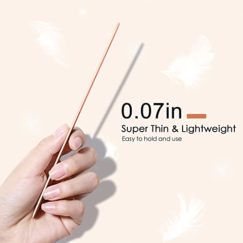Nail File Large Emery Boards For Nails,180 Grit Nail Files For Natural Nails, Thin Emory Nail File Pack Manicure Tool For Home Use 12Pcs #TOP2