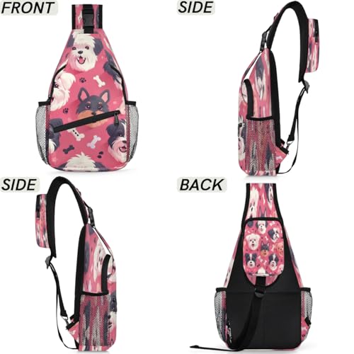 Bolso Sling Unisex para Viaje y Senderismo 5.7 L miniatura 6
