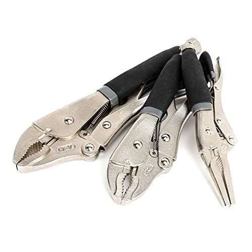 Amazon Basics 3-Piece Locking Plier Set #TOP1