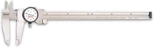 Starrett 120 Series Dial Slide Caliper for Accurate Measurement Without Case - W