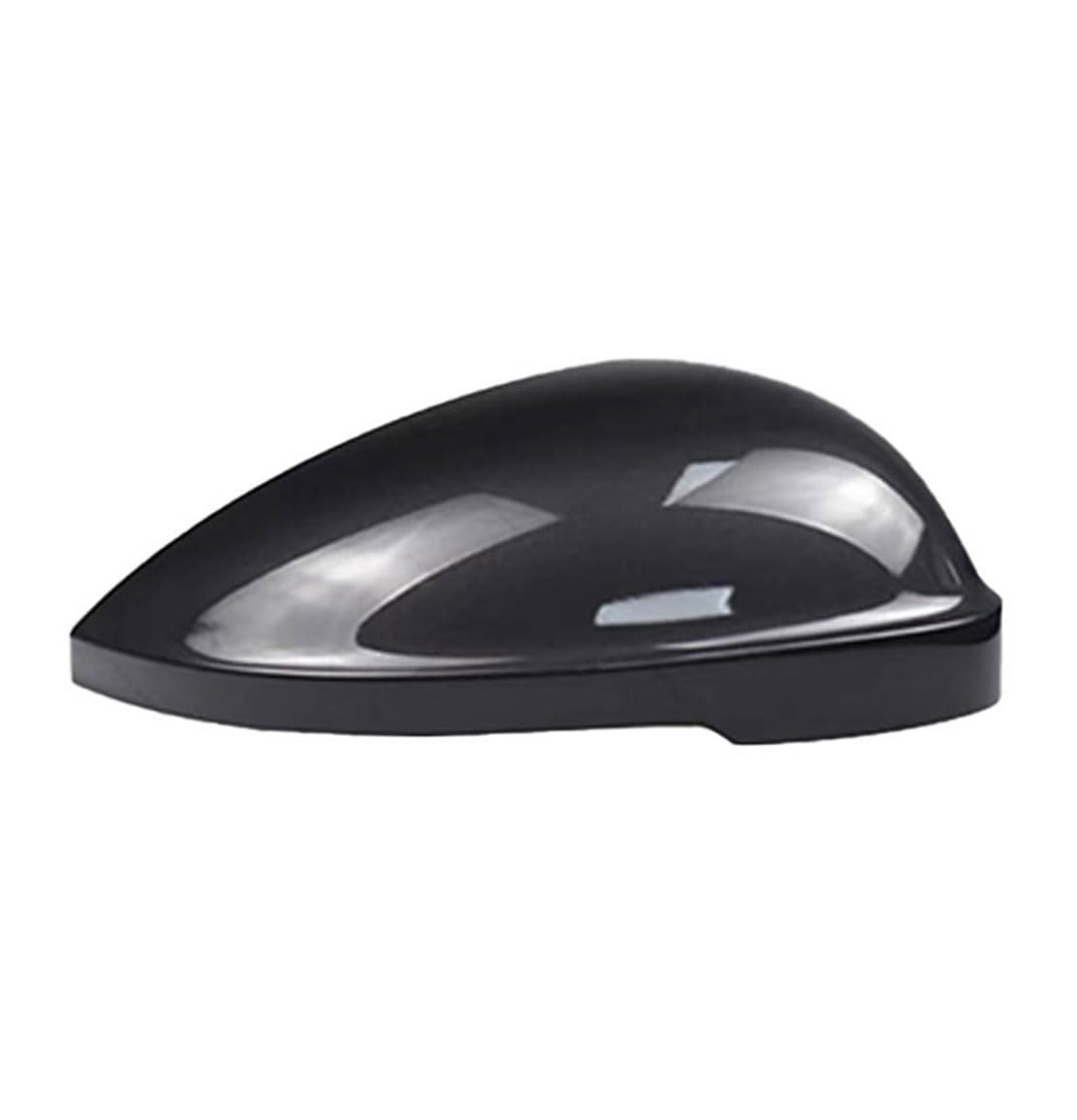 MSMDG Car wing mirror cover,Compatible with Volkswagen Passat 2019–2024,Auto Parts, black on the right