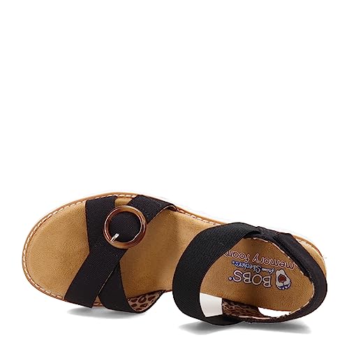 Skechers Skechers BOBS Desert Kiss Hi - Sunshine Wishes. Canvas sandal with memory foam.
