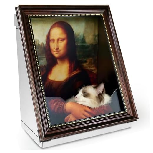 Mona Lisa Cat Scratcher Bed