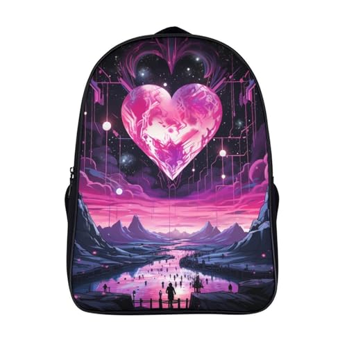 Sac à dos Love Sunset enfants contre la surcharge scolaire, format 40cm
