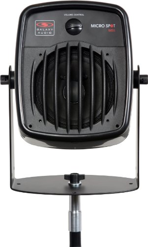Galaxy Audio Ms5 Micro Spot 5 Passive Personal Monitor Speaker, Black #TOP7