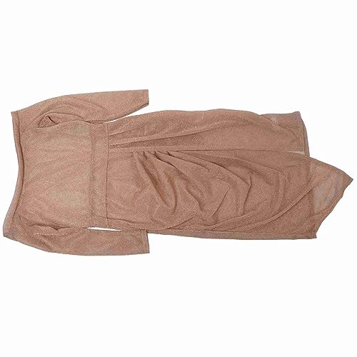 Vestido Feminino, Bodycon Feminino Com Divisão na Coxa para Senhora para Encontro (M)