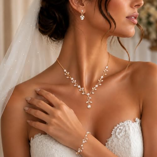 Image of Zeffy Pearl Necklace 4MM /6MM /8MM Dainty Round Imitation Pearl Choker Necklace Wedding Pearl Necklace Delicate Jewelry for Women Simple Bridesmaid Jewelry Gifts
