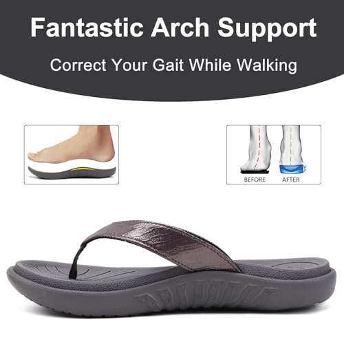 Dasongff Tongue Femme Tongs EVA Flip Flop Femme Été Sandales