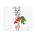 Egypt Mummy Horus Rabbits Hat Cleaning Cloth Screen Cleaner 2pcs Suede Fabric