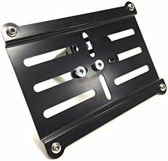 Infiniti G37 (2009-2012 All) - Ptuning Adjustable Front License Plate Relocation Kit