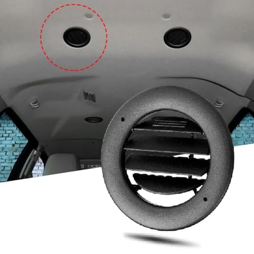 Rejilla ventilación redonda aire acondicionado coche para Lincoln Navigator 2011-2014 de techo 2
