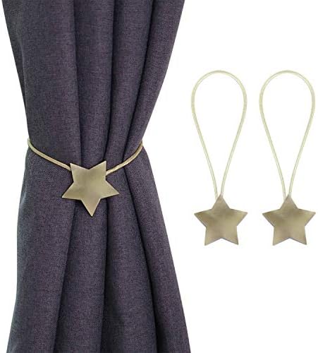 2Pcs Cute Cat Magnetic Curtain Tiebacks Cartoon Animal European Curtain Clips Window Treatment Random Modelling Rope Holdbacks Home Office Decorative for Window Voile sheers Curtain Holder Buckles