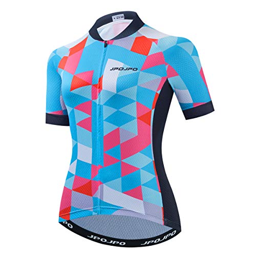 PSPORT Women Cycling Jerseys Summer Short Sleeve Bicycle Clothing Breathable MTB Shirt Mountain Bike Clothes Quick Dry