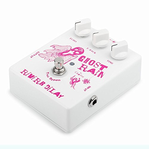 Caline Cp-41 Ghost pluie Reverb Delay Pédale d’effets - Les Beatles, Paul McCartney, John Lennon, RIngo Starr, George Harrison Caline Cp-41 Ghost pluie Reverb Delay Pédale d'effets – Image 3