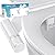 Bidet Attachment for Toilet, SAILTOK Dual Nozzle Bidet Toilet (Feminine & Rear Wash), Non-Electric, One-key disassembly, Self Cleaning Dual Nozzle and Easy Water Pressure Adjustment