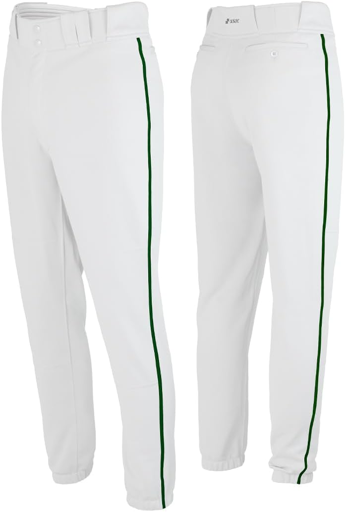 SSK Showcase Collection Flex Bottom Adult Baseball Pants | Adult Sizes Solid & Piped
