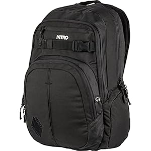 Nitro Chase rugzak, schoolrugzak met organizer, schooltas, dagrugzak met 17 inch laptopvak