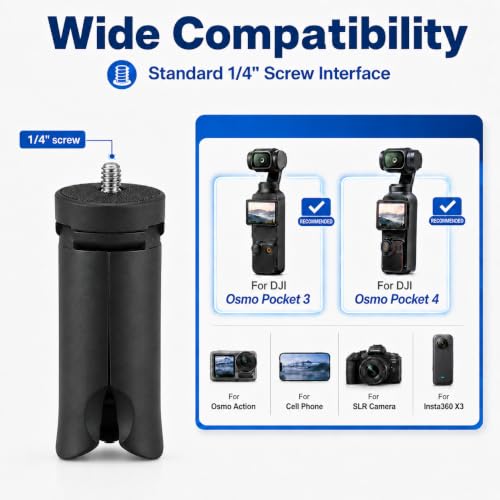Image of Mini Tripod for DJI Osmo Pocket 3, 4 and 4P, Tripod de Escritorio