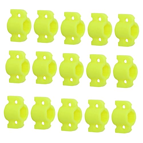 WHAMVOX 15pcs 8mm Fishing Arrow Slide Bowfishing slidec Fishing Sliding Block Fishing Slider Replacement t Tool Fishing Gadgets Fishes Arrow Parts Plastic Major Fish Accessories