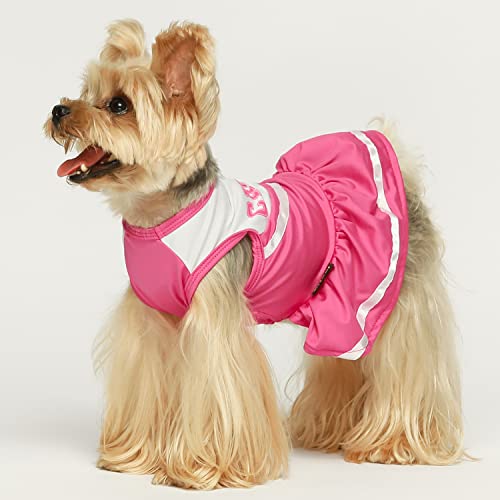 Fitwarm FWCHEERLEADERDRESS_XXS_B0737 Cheerleader Dog Costume thumb #2