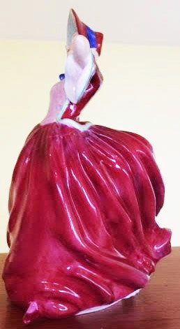 Royal Doulton Autumn Breezes HN1934 Rare 1934 Red Figurine
