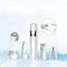 Produktbild Elektrische Epilierer Epiliergerät 5-in-1 Beauty Gerät, Rasierapparat/Körperrasierer/Haarschneider/Augenbrauenformung/Nasen Trimmer, Ganzer Körper waschbar USB wiederaufladbar Vianber