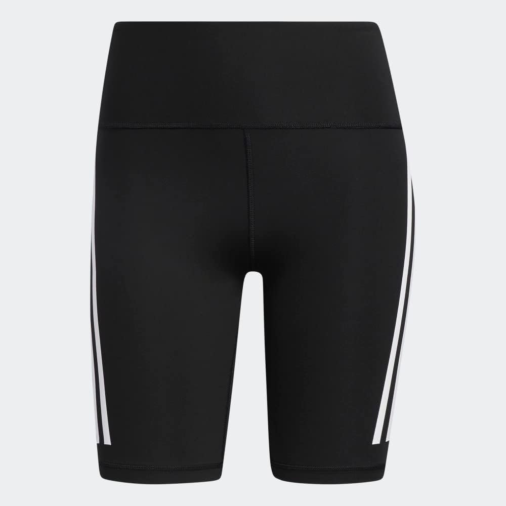 adidas Womens Versatility Training Icon 3-Stripes Bike Short Tights - Image 6