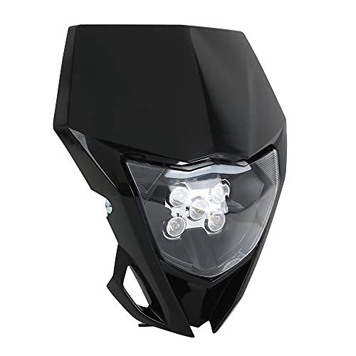 Jfg Racing Y1812001187 Dirt Bike Headlight,Motorcycle Led Headlight Enduro Pit Bike Headl Light Kit Universal thumb #1