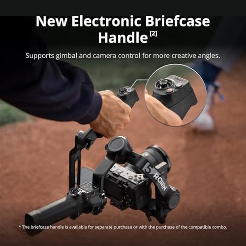 DJI RS 5 Combo, Gimbal Stabilizer for Camera, Canon/Sony/Nikon/Fujifilm - 2