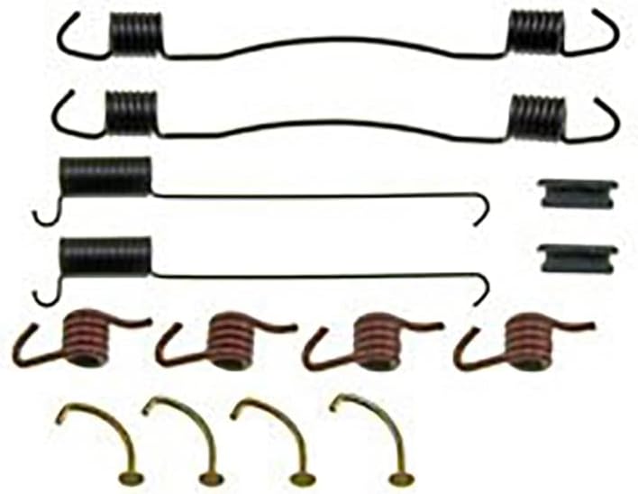 (2) Front and Rear Brake Hardware Kit, Drum Brake Hardware Kit Replacement Brake Hardware fits Dodge B300 Van 1971-1973 fits Dodge D200 Pickup 1972-1974 fits Dodge D250 1981-1983