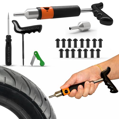 GRAND PITSTOP 21 Pcs Tubeless Tire Plugger Repair Kit with