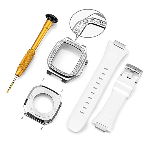 Kit modification diamant pour bracelet Apple Watch en acier inoxydable haut de gamme