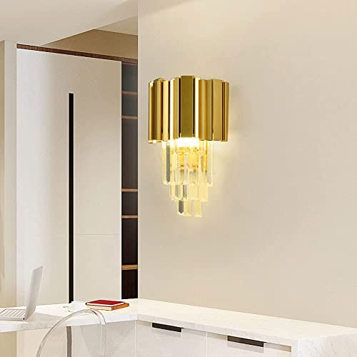 Lámpara de pared E14 con acabado de oro nórdico para una iluminación interior eficiente 3