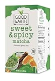 Good Earth Matcha Maker Green Tea, Plant Based, 18 Bags (Pack Of 6)