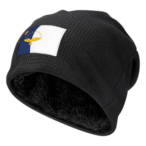 Flag of Azores Unisex Fleece-Lined Winter Beanie