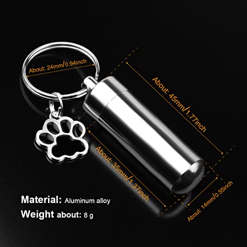 Chunlongfour CL2211-55S Waterproof Cremation Pet Urns Keychain For Dogs Ashes thumb #4