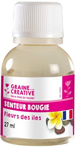 Parfum liquide pour bougie et savon - 27 ml - Senteur feurs des îles