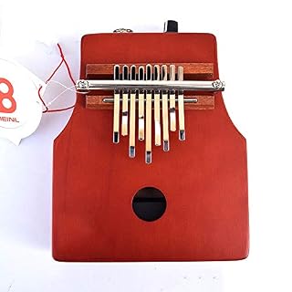 WYKDL 17 Touches Kalimba Marimba en Acajou Massif Bois Pouce Professionnel Piano Musical Instrument Cadeau - Les Beatles, Paul McCartney, John Lennon, RIngo Starr, George Harrison