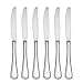 Oneida Flight Stainless Steel 18/10 Dinner Knives (Dinner Knives, Set of 6)