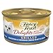 Purina Fancy Feast Grilled Whitefish & Cheddar Cheese Feast Cat Food - (24) 3 oz. Pull-top Can